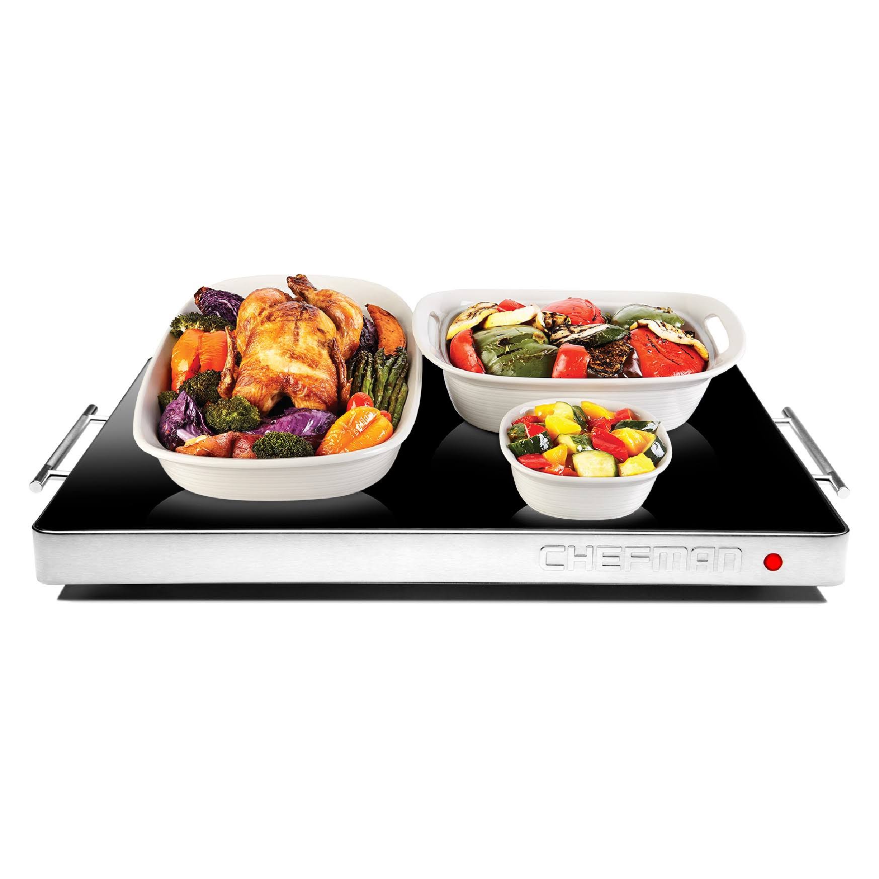 Chefman Large Electric Warming Tray with Temperature Control