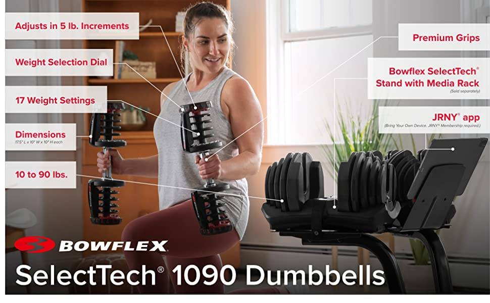 Bowflex SelectTech 1090 Dumbbells