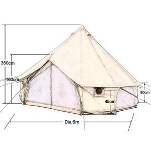 6m bell tent