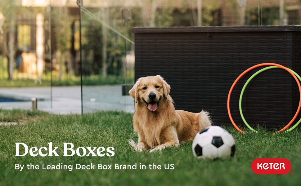 Deck Boxes - By the Leading Deck Box Brand in the US