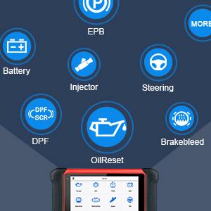 MaxiCOM MK906BT Automotive Scan Tool Diagnostic Scanner- 21 Service & Special Functions