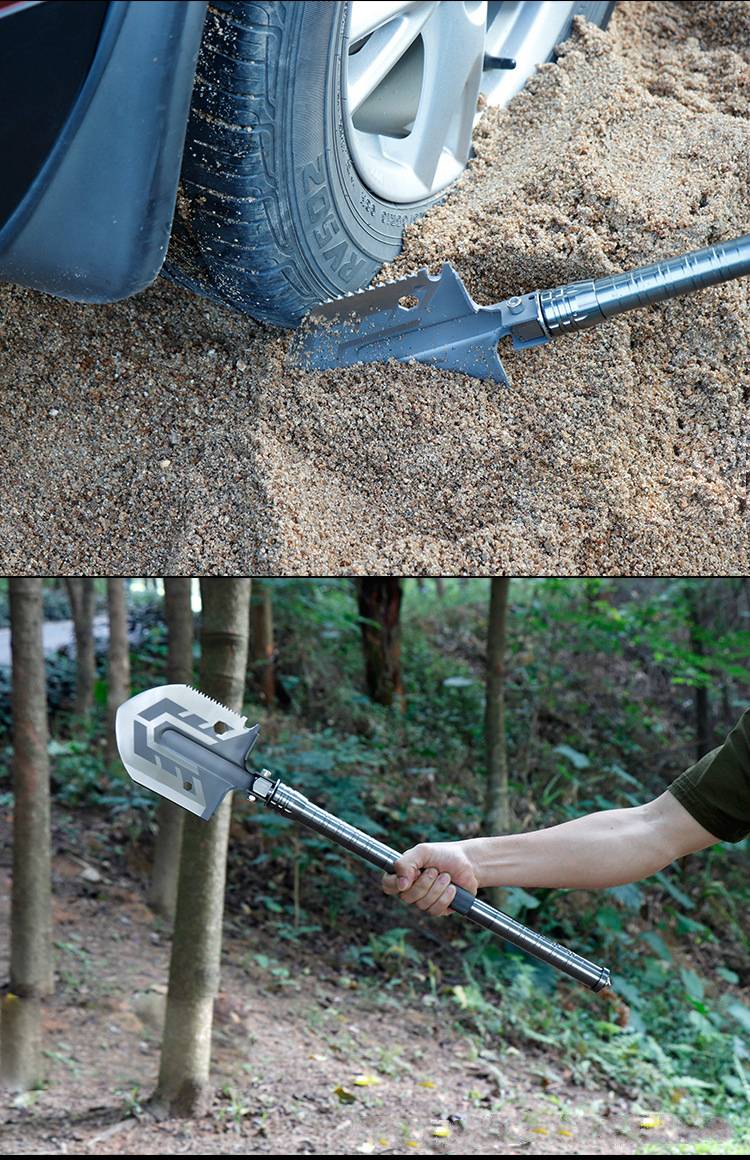 multifunctional tactical shovel